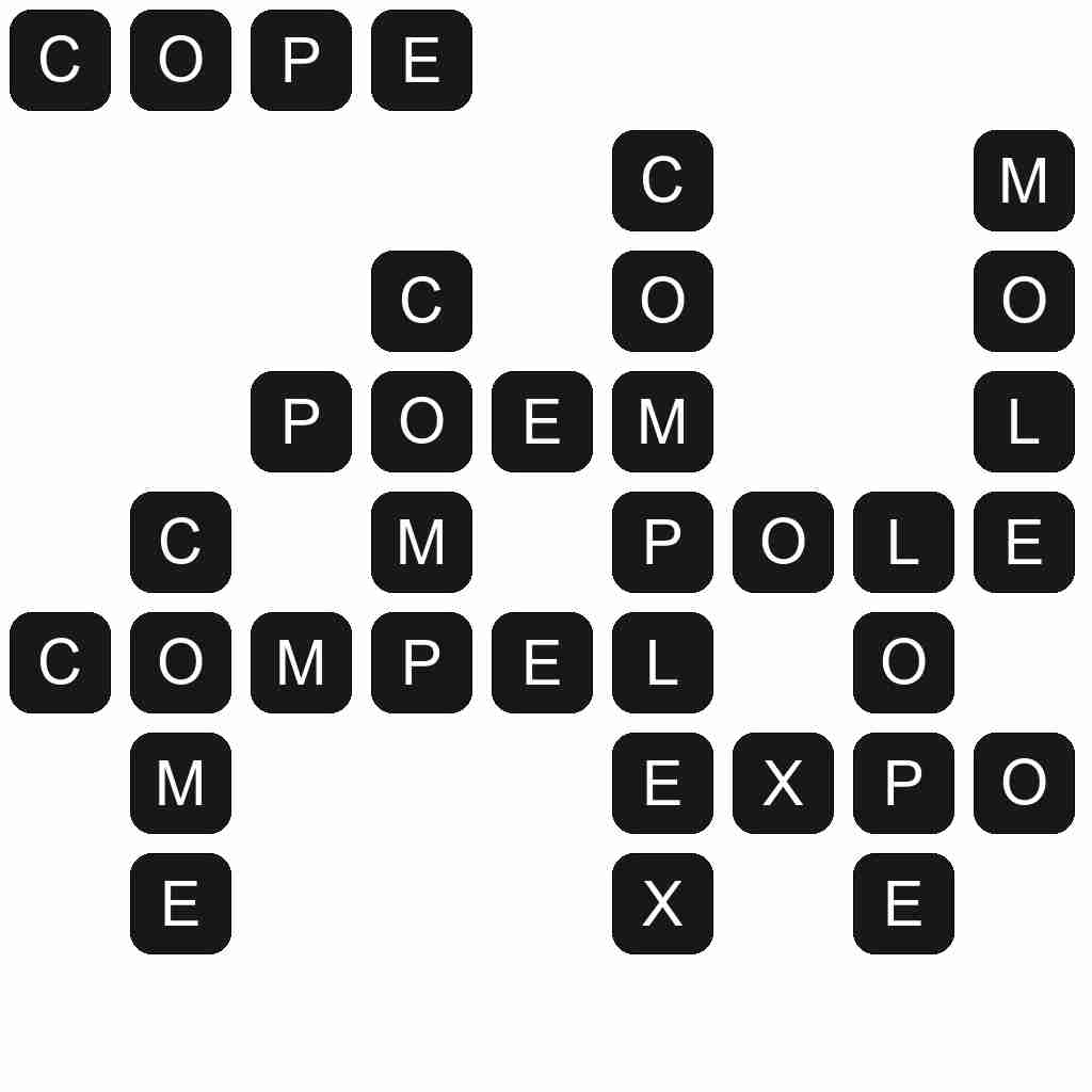 Wordscapes level 1618 answers