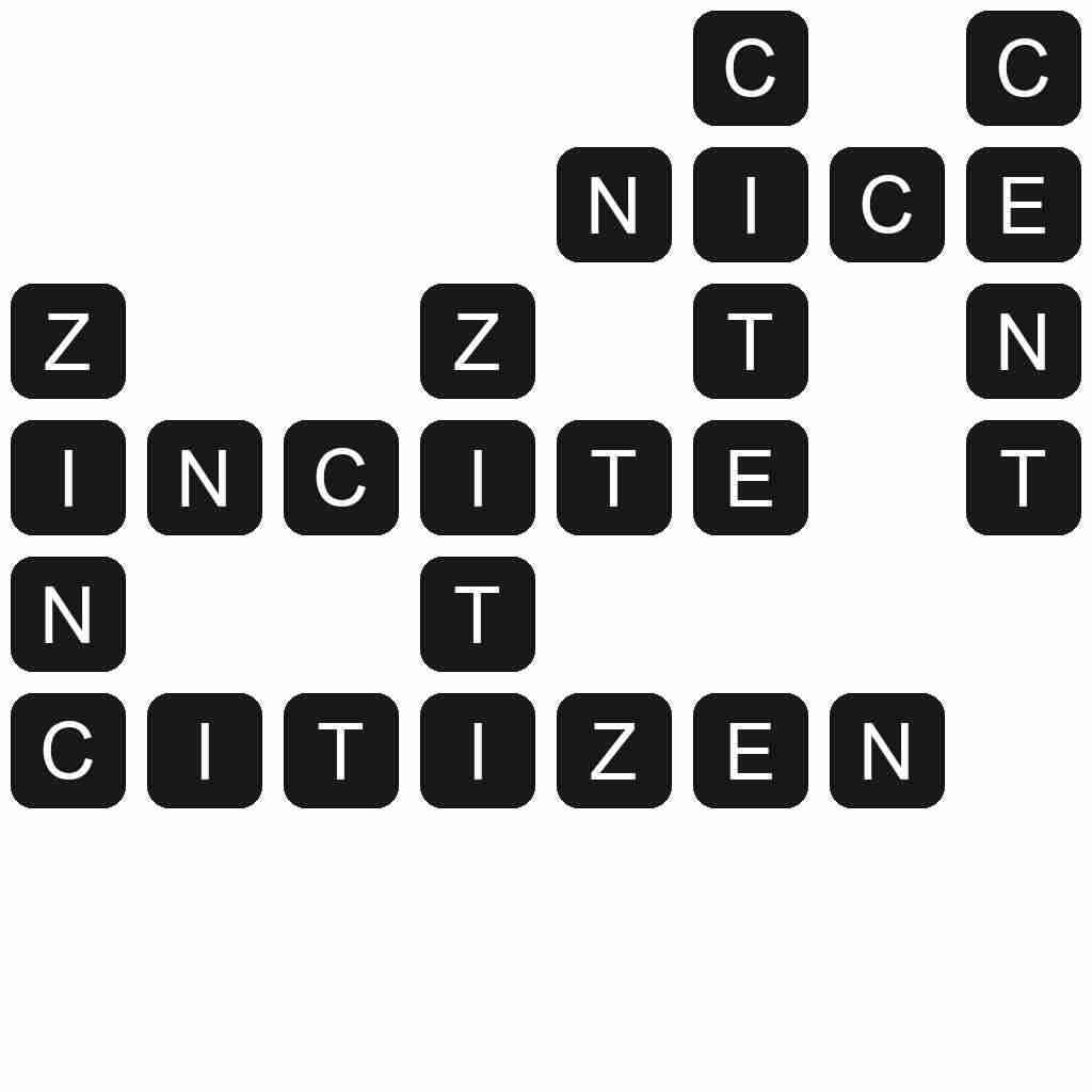 Wordscapes level 1779 answers
