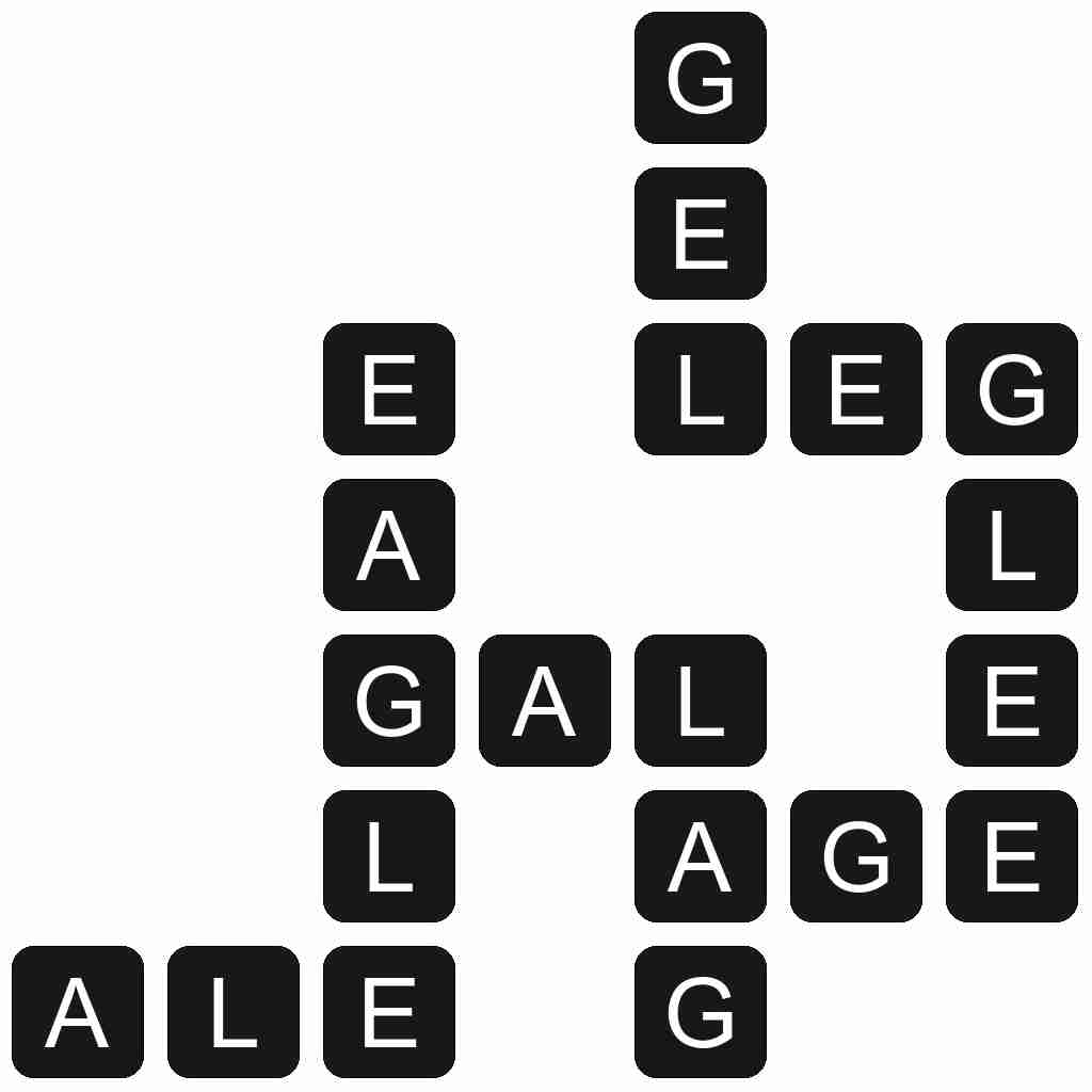 Wordscapes level 19 answers
