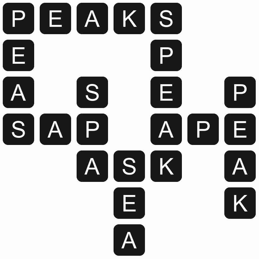 Wordscapes level 26 answers
