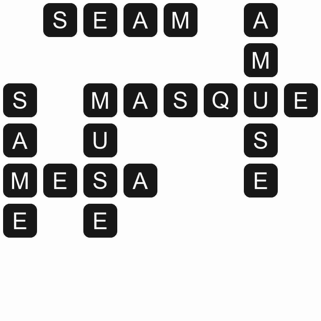 Wordscapes level 3691 answers