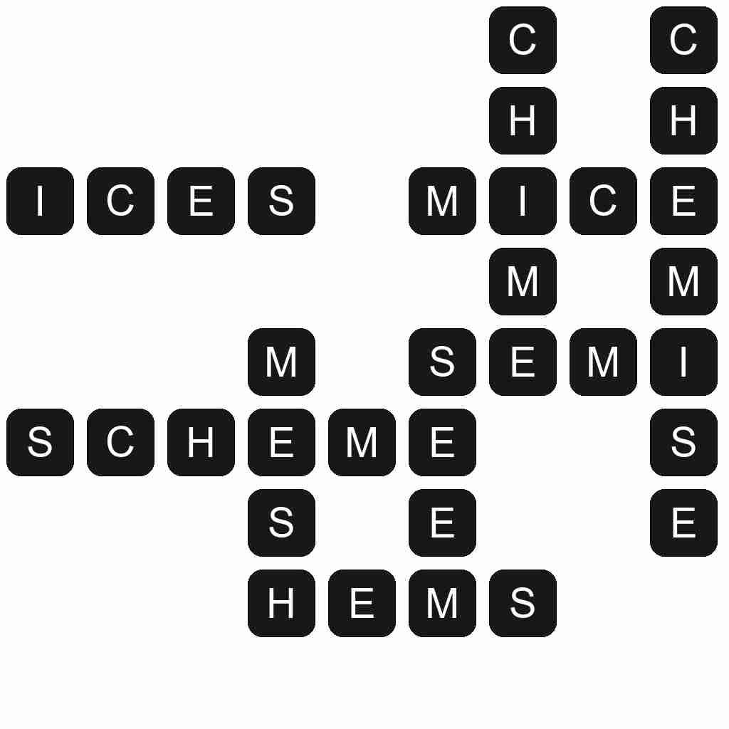 Wordscapes level 3722 answers