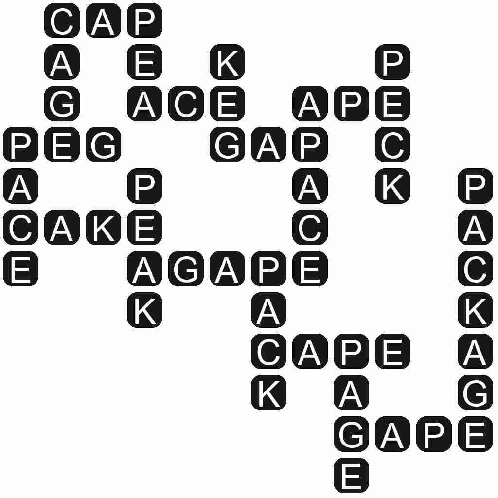 Wordscapes level 4344 answers