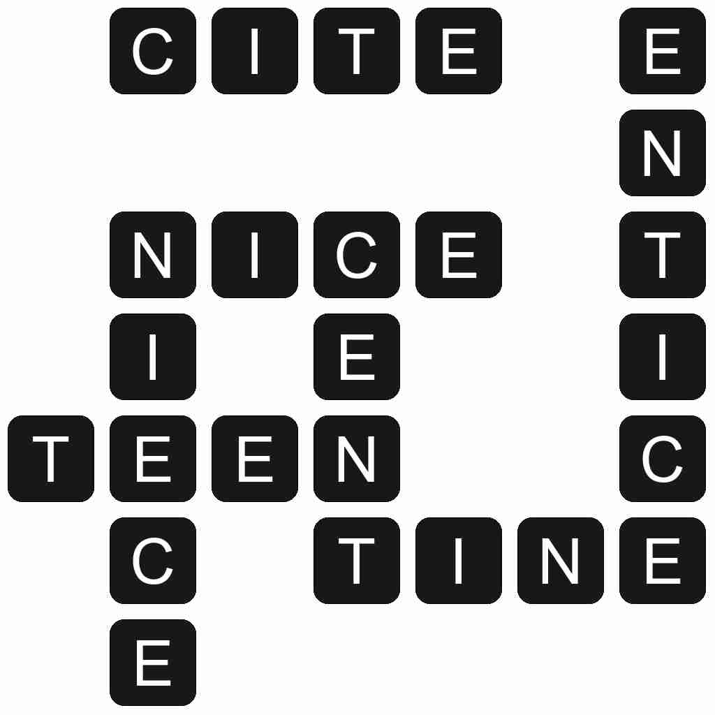 Wordscapes level 4711 answers